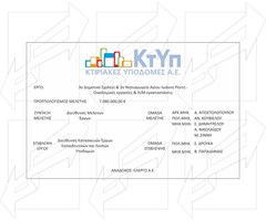Παράδειγμα πινακίδων Κτιριακών Υποδομών -1