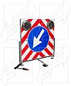 REGULATORY ELECTRONIC CONSTRUCTION SIGN