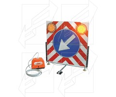 REGULATORY ELECTRONIC CONSTRUCTION SIGN