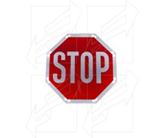 Φωτεινή Πινακίδα STOP με LED