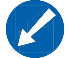 Ρυθμιστική πινακίδα Ρ52α