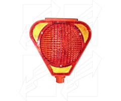 DOUBLE-SIDED SOLAR FLASHING LIGHT