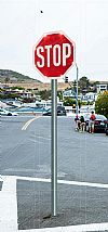 Αντανακλαστική Πινακίδα Ρ2 (STOP) με LED 90Χ90