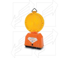 DOUBLE SIDED YELLOW FLASHING LIGHT