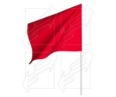 Σημαία Εργοταξίου Κόκκινη
