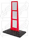 FLEXIBLE RUBBER DELINEATOR 30cm